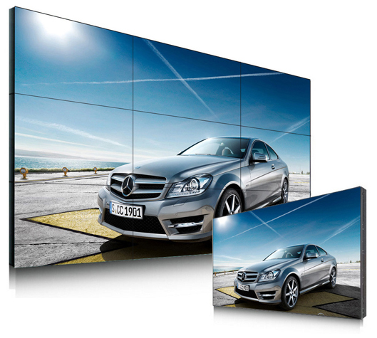 Iraq 49 inch low brightness LCD splicing screen